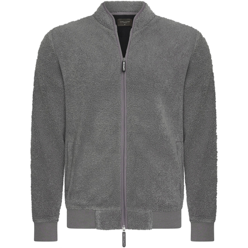 Textiel Heren Sweaters / Sweatshirts Cappuccino Italia Sherpa Fleece Vest Grijs