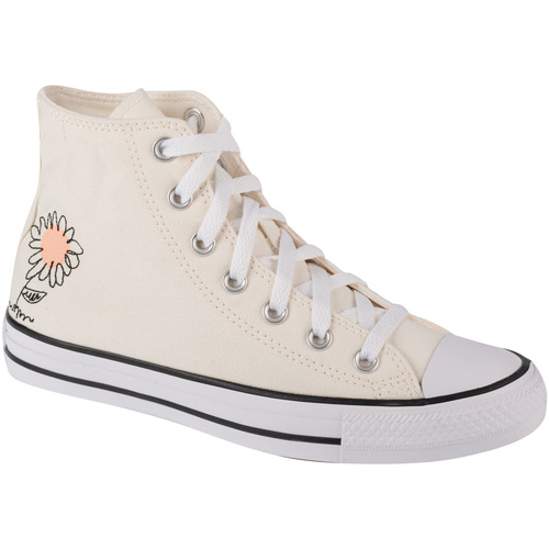 Schoenen Dames Lage sneakers Converse Chuck Taylor All Star Hi Wit