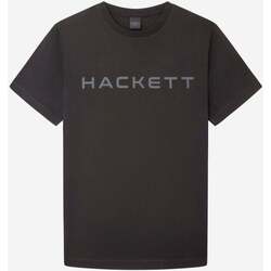 Textiel Heren T-shirts & Polo’s Hackett Essential tee Grijs