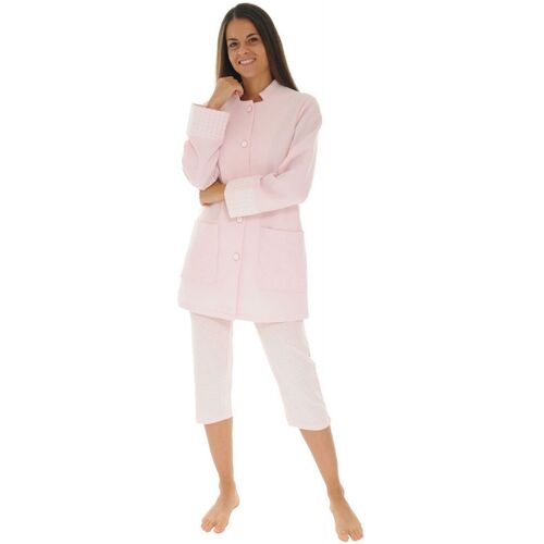 Textiel Dames Pyjama's / nachthemden Christian Cane GINETTE Roze