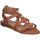 Schoenen Dames Sandalen / Open schoenen Isteria 24104 Bruin