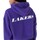Textiel Dames Fleece New-Era Nba Team Logo Crop Hoody Loslak  Trpagd Violet