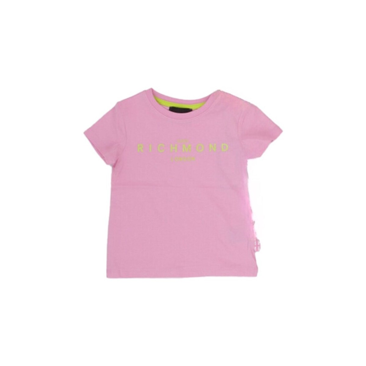 Textiel Meisjes T-shirts korte mouwen John Richmond RGP24003TS Roze