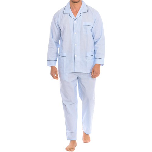 Textiel Heren Pyjama's / nachthemden Kisses&Love KL30193 Blauw