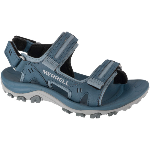 Schoenen Dames Outdoorsandalen Merrell Huntington Sport Convert W Sandal Blauw