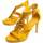 Schoenen Dames Sandalen / Open schoenen Leindia 89644 Geel