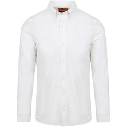 Textiel Heren Overhemden lange mouwen Suitable Overhemd Oxford Wit Wit