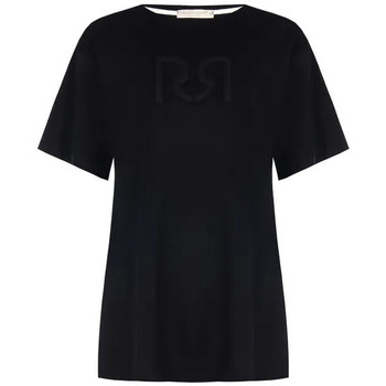 Textiel Dames T-shirts & Polo’s Rinascimento CFC0117500003 Zwart