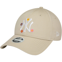 Accessoires Dames Pet New-Era 9FORTY New York Yankees Floral All Over Print Cap Beige