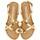 Schoenen Dames Sandalen / Open schoenen Gioseppo MANDEN  COURSAN Goud