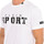 Textiel Heren T-shirts korte mouwen Philipp Plein Sport TIPS400-01 Wit