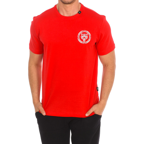 Textiel Heren T-shirts korte mouwen Philipp Plein Sport TIPS412-52 Rood