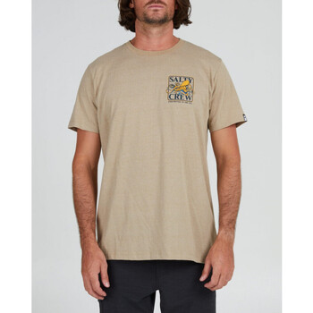 Textiel Heren T-shirts & Polo’s Salty Crew Ink slinger standard s/s tee Beige