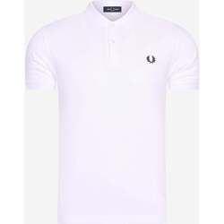 Textiel Heren T-shirts & Polo’s Fred Perry Plain  polo Wit