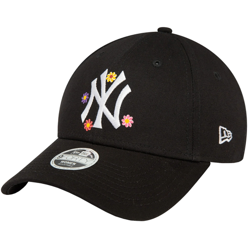Accessoires Dames Pet New-Era 9FORTY New York Yankees Floral All Over Print Cap Zwart