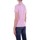 Textiel Dames T-shirts korte mouwen Lacoste DF3443 Roze