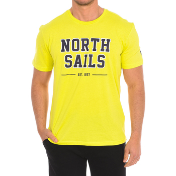 Textiel Heren T-shirts korte mouwen North Sails 9024060-470 Geel