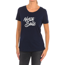 Textiel Dames T-shirts korte mouwen North Sails 9024300-800 Marine