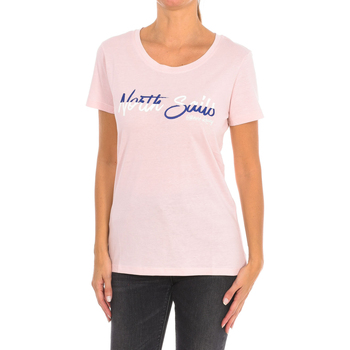 Textiel Dames T-shirts korte mouwen North Sails 9024310-158 Roze