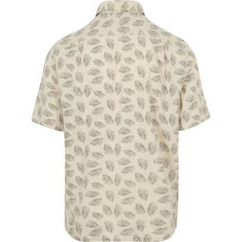 Suitable Short Sleeve Overhemd Linnen Sheng Groen Multicolour