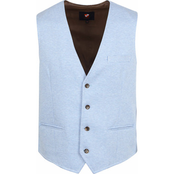 Textiel Heren Vesten / Cardigans Suitable Gilet Gris Blauw Blauw