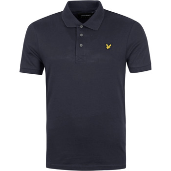Textiel Heren T-shirts & Polo’s Lyle And Scott Polo Navy Blauw