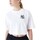 Textiel Dames T-shirts & Polo’s New-Era Mlb Le Crop Tee Neyyan  Whiblk Wit