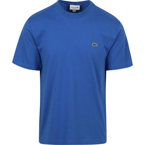 Textiel Heren T-shirts & Polo’s Lacoste T-Shirt Kobaltblauw Blauw
