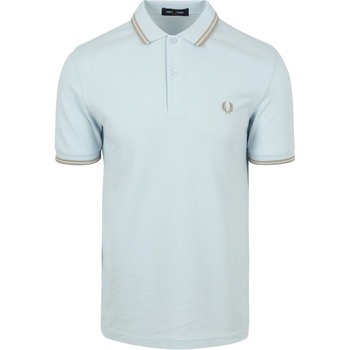 Fred Perry T-shirt Polo M3600 Lichtblauw V27