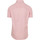 Textiel Heren Overhemden lange mouwen Desoto Short Sleeve Jersey Overhemd Roze Roze