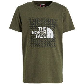 Textiel Jongens T-shirts & Polo’s The North Face  Groen