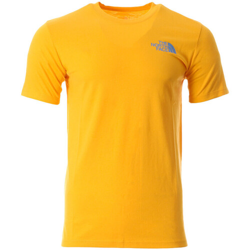 Textiel Heren T-shirts & Polo’s The North Face  Geel