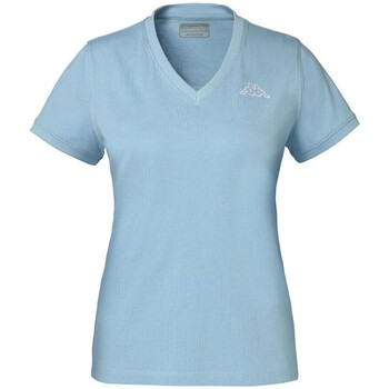 Textiel Dames T-shirts & Polo’s Kappa  Blauw