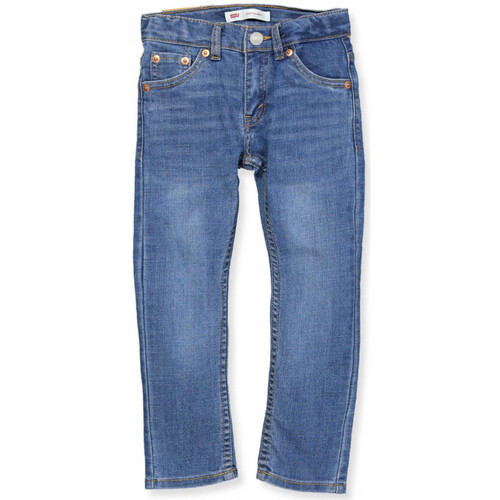 Textiel Meisjes Skinny Jeans Levi's  Blauw