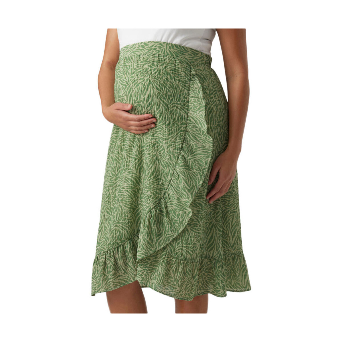 Textiel Dames Rokken Vero Moda  Groen