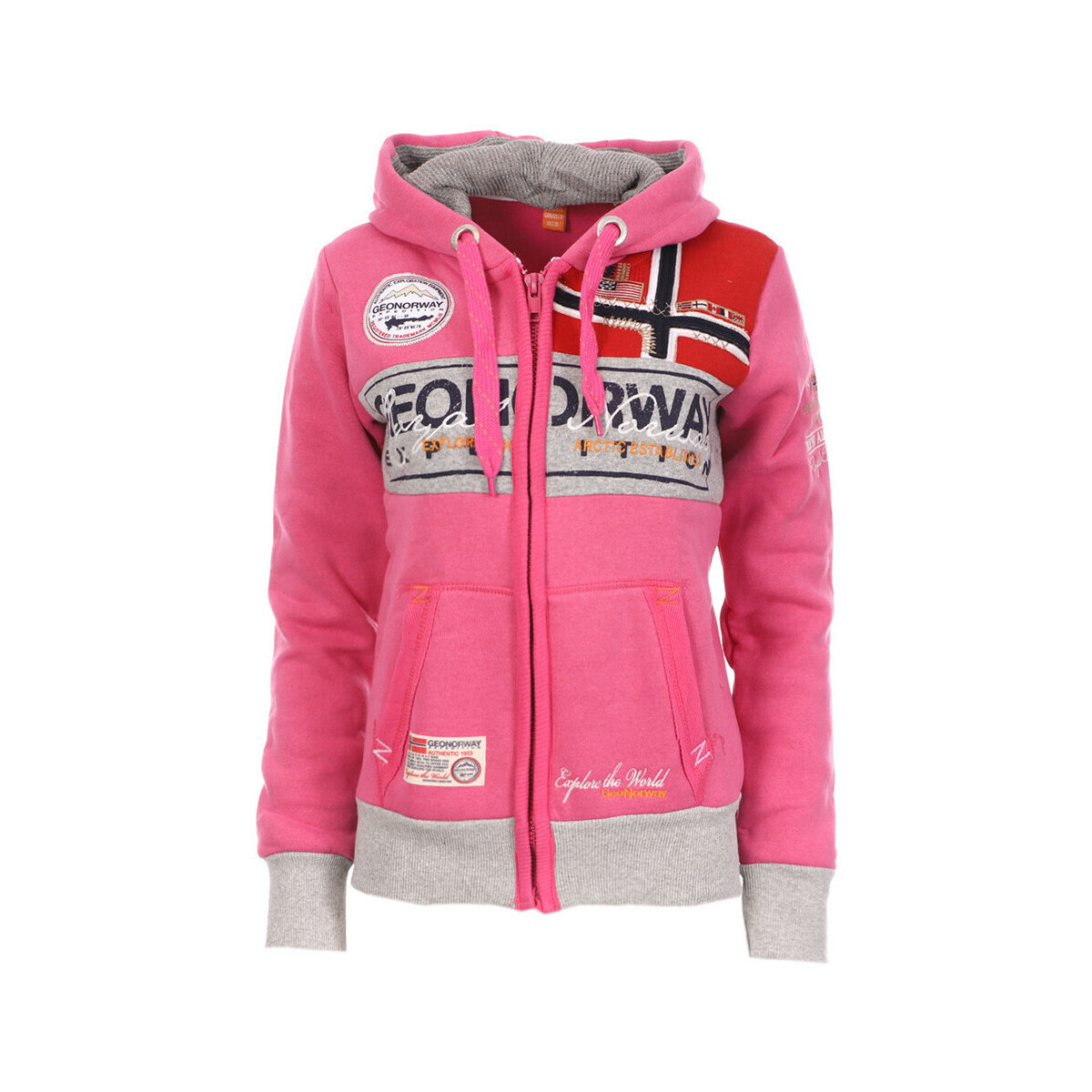 Textiel Dames Sweaters / Sweatshirts Geographical Norway  Roze