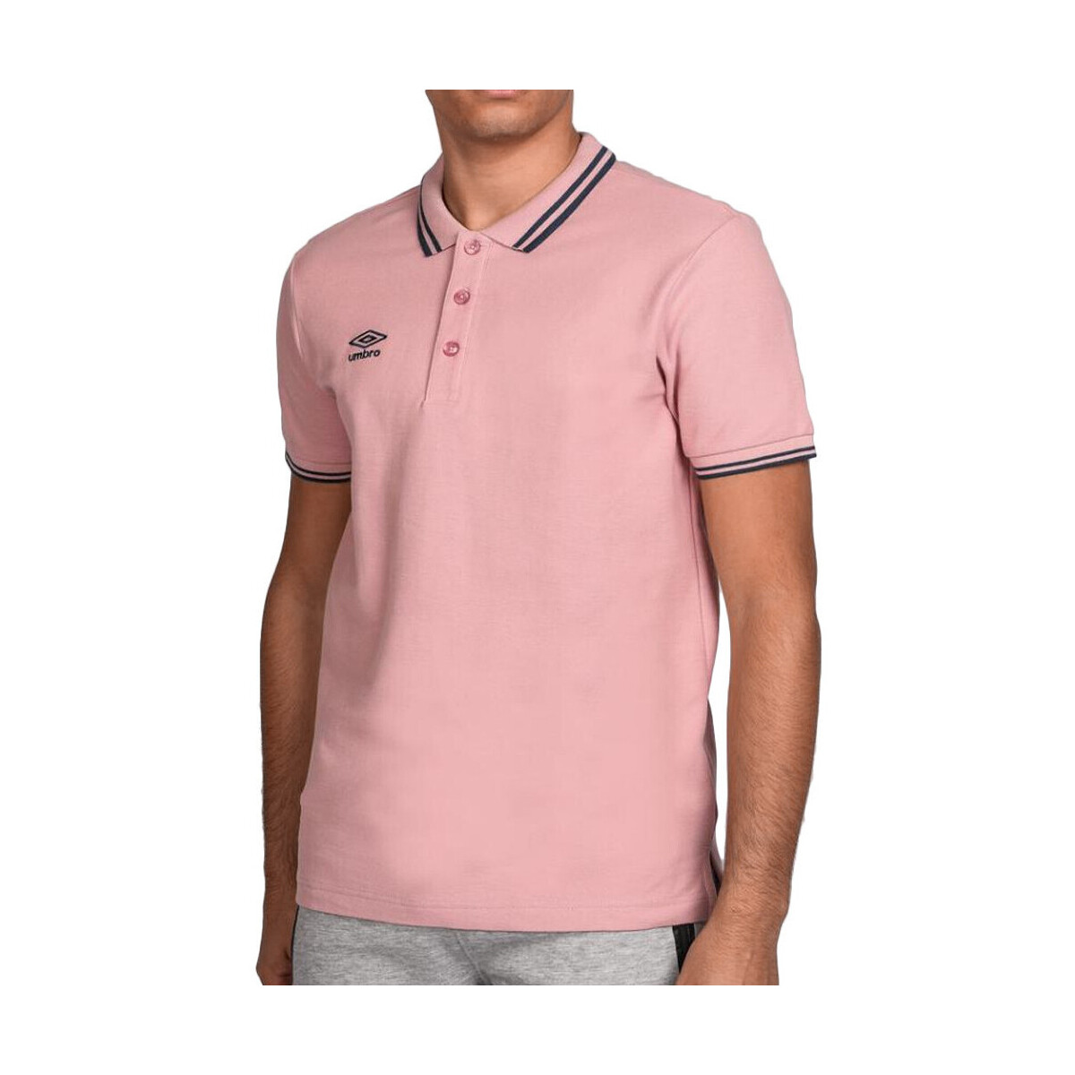Textiel Heren T-shirts & Polo’s Umbro  Roze