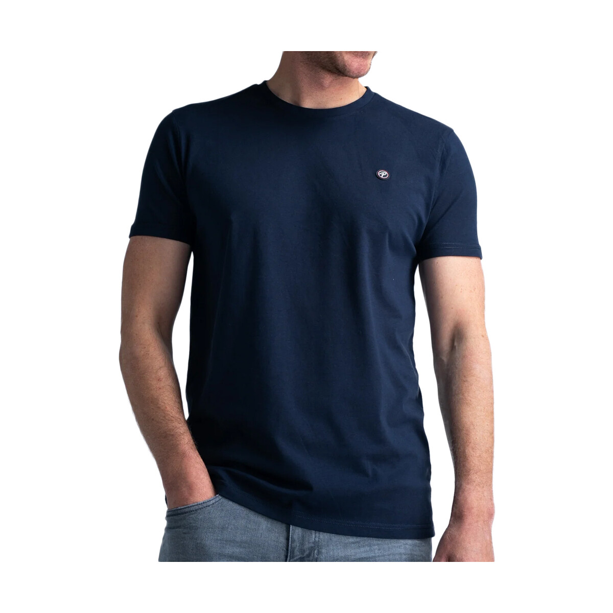 Textiel Heren T-shirts & Polo’s Petrol Industries  Blauw