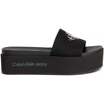 Schoenen Dames slippers Calvin Klein Jeans 31883 NEGRO