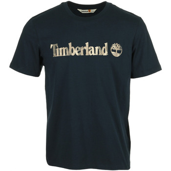 Timberland T-shirt Korte Mouw Camo Linear Logo Short