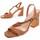 Schoenen Dames Sandalen / Open schoenen Leindia 88462 Bruin
