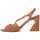 Schoenen Dames Sandalen / Open schoenen Leindia 88462 Bruin