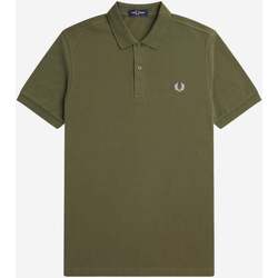 Textiel Heren Polo's korte mouwen Fred Perry Plain  shirt Groen