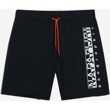 Textiel Heren Zwembroeken/ Zwemshorts Napapijri Box swim shorts Zwart
