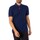 Textiel Heren Polo's korte mouwen Gant Normaal contrasterend piqué Rugger-poloshirt Blauw