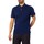 Textiel Heren Polo's korte mouwen Gant Normaal contrasterend piqué Rugger-poloshirt Blauw