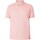 Textiel Heren Polo's korte mouwen Gant Normaal contrasterend piqué Rugger-poloshirt Roze