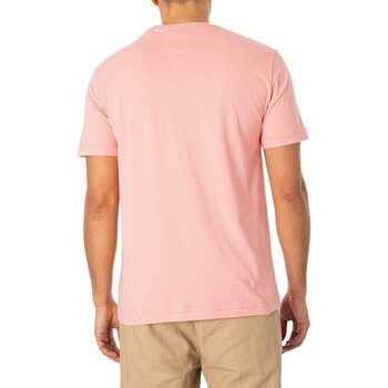 Gant Normaal schild T-shirt Roze