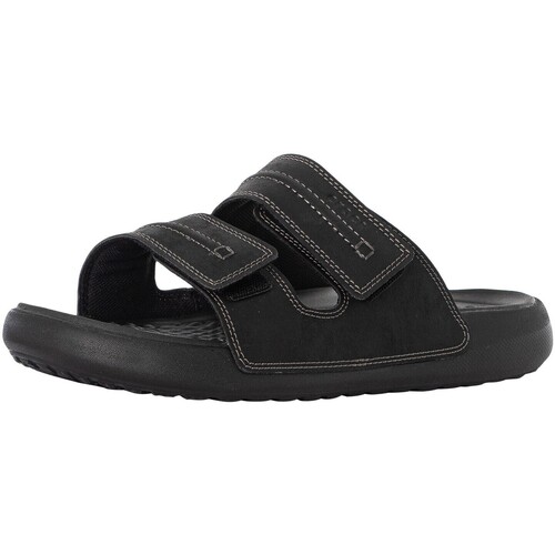Schoenen Heren Leren slippers Crocs Yukon Vista II-sandalen Zwart