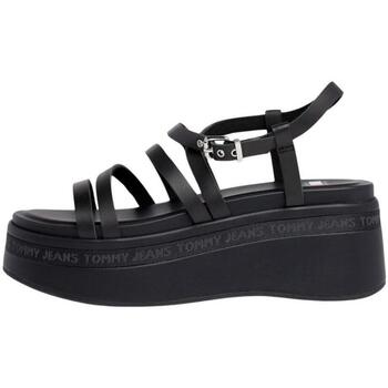 Schoenen Dames Sandalen / Open schoenen Tommy Hilfiger  Zwart